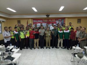 Read more about the article *Polsek Tanjung Duren Lakukan Deklarasi Bersama Tiga Pilar Dan Buruh*