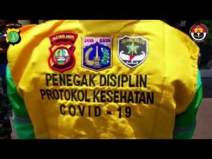 Read more about the article Kapolres Metro Jakarta Barat bersama Dandim 0503 JB Melepas Team Khusus Penegak Disiplin Protokol Kesehatan Covid-19