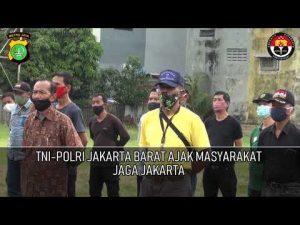 Read more about the article TNI – POLRI JAKARTA BARAT AJAK MASYARAKAT JAGA JAKARTA