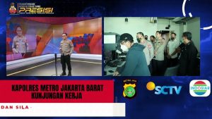 Read more about the article Kapolres Metro Jakarta Barat Kunker Dan Silaturahmi Ke Studio Indosiar dan SCTV