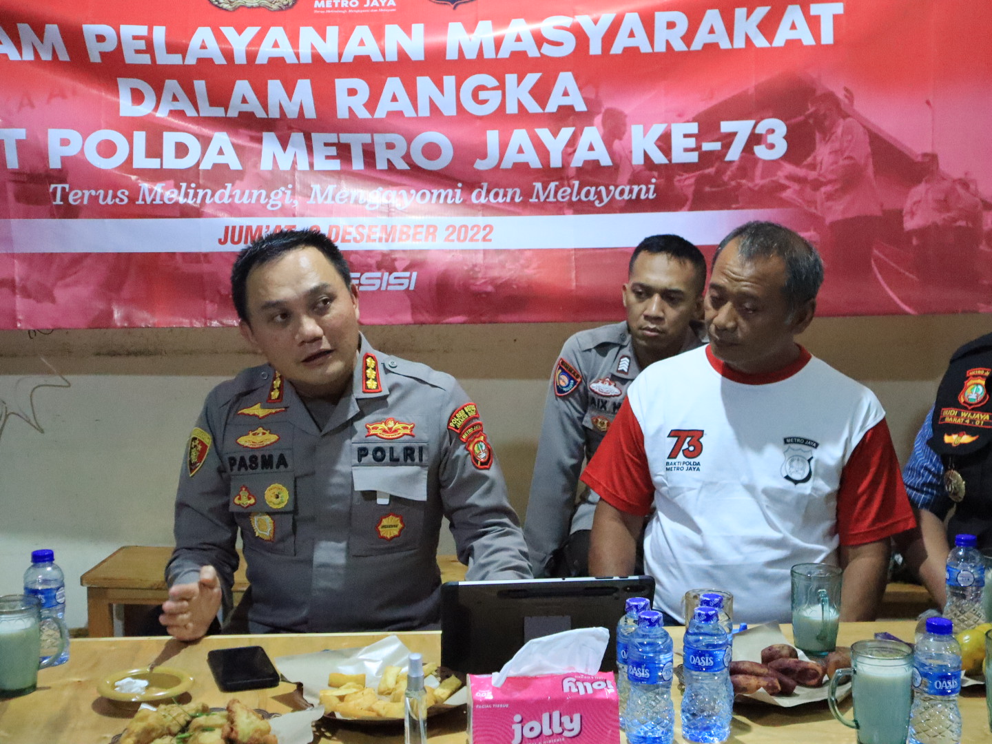 You are currently viewing Polres Metro Jakarta Barat Gelar Sambang Rw Serentak Program Malam Pelayanan Masyarakat Di 100 Titik Di Jakarta Barat