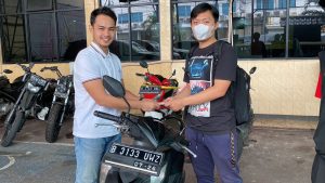 Read more about the article Motor Untuk Mengais Rezeki Hilang Dicuri Orang, Jacky Chan Kaget Motornya Berhasil Ditemukan Polsek Metro Taman Sari