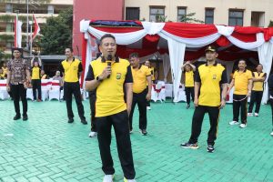 Kapolres Metro Jakbar Kombes Pol Nasriadi Pimpin Gema Merdeka 81, Lomba Tradisional Jadi Ajang Pererat Kebersamaan