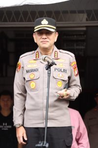 Kapolres Jakbar Kombes Pol Nasriadi Turun ke Sekolah